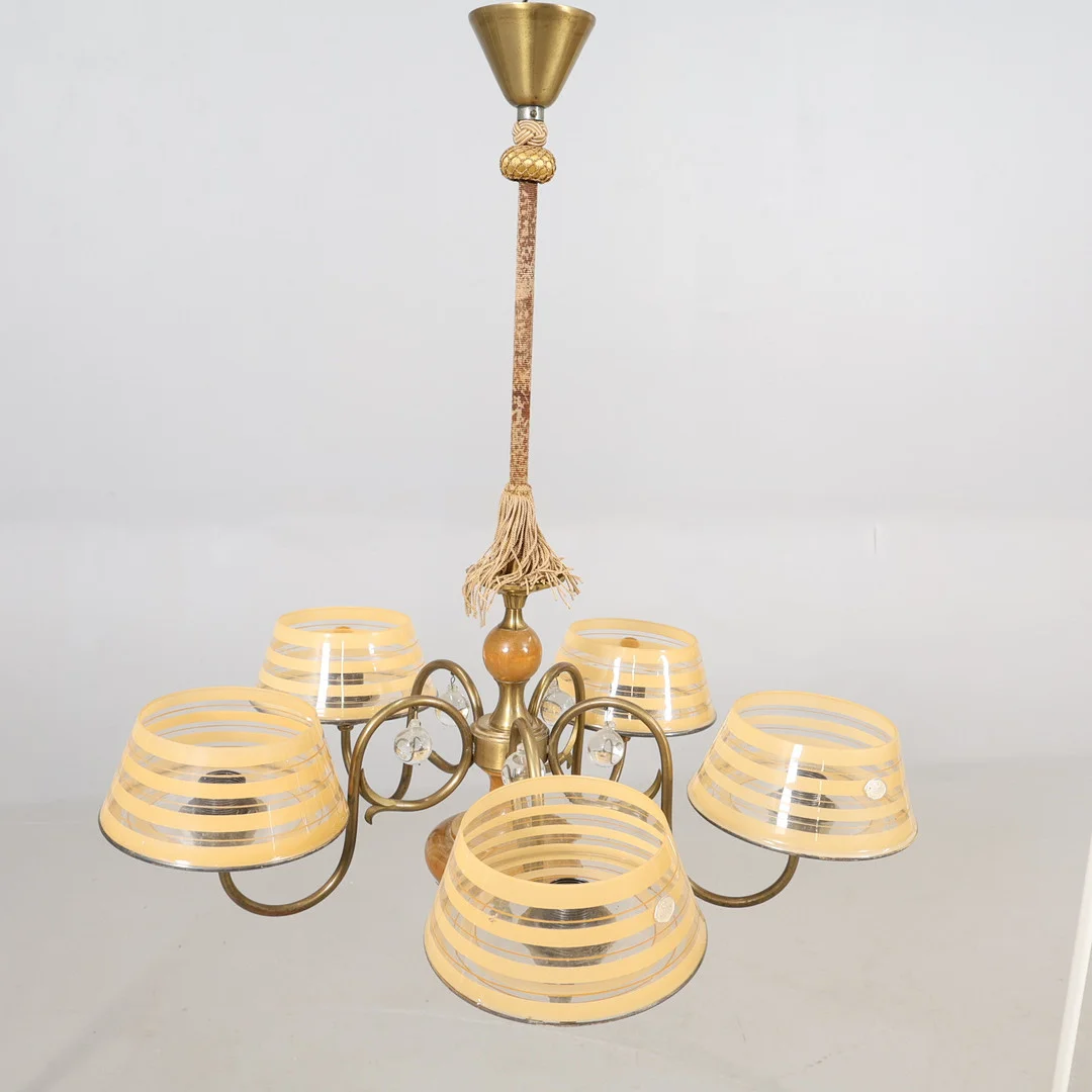 TAKLAMPA, art deco, Meissen. — Ceiling lights — Höörs Auktionshall