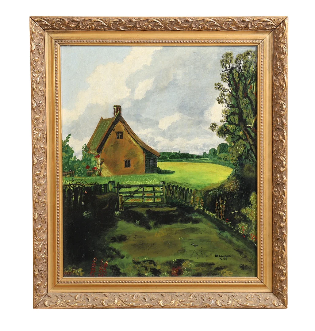 M WALTERS? (20TH CENTURY) LANDSCAPE. — Paintings — Bishop & Miller