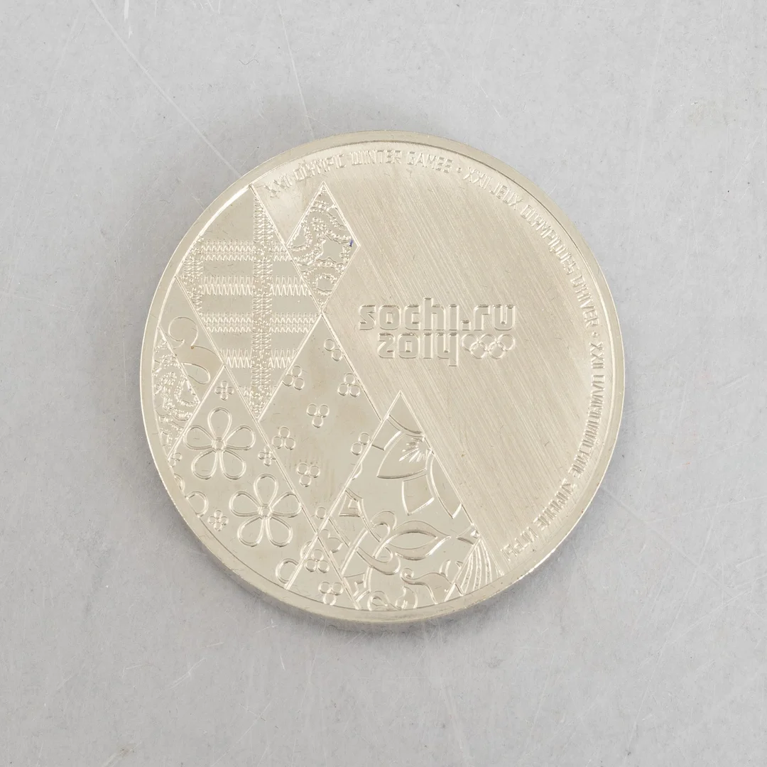 Deltagarmedalj OS Sotji 2014. — Samlarföremål/Övrigt — Bukowskis