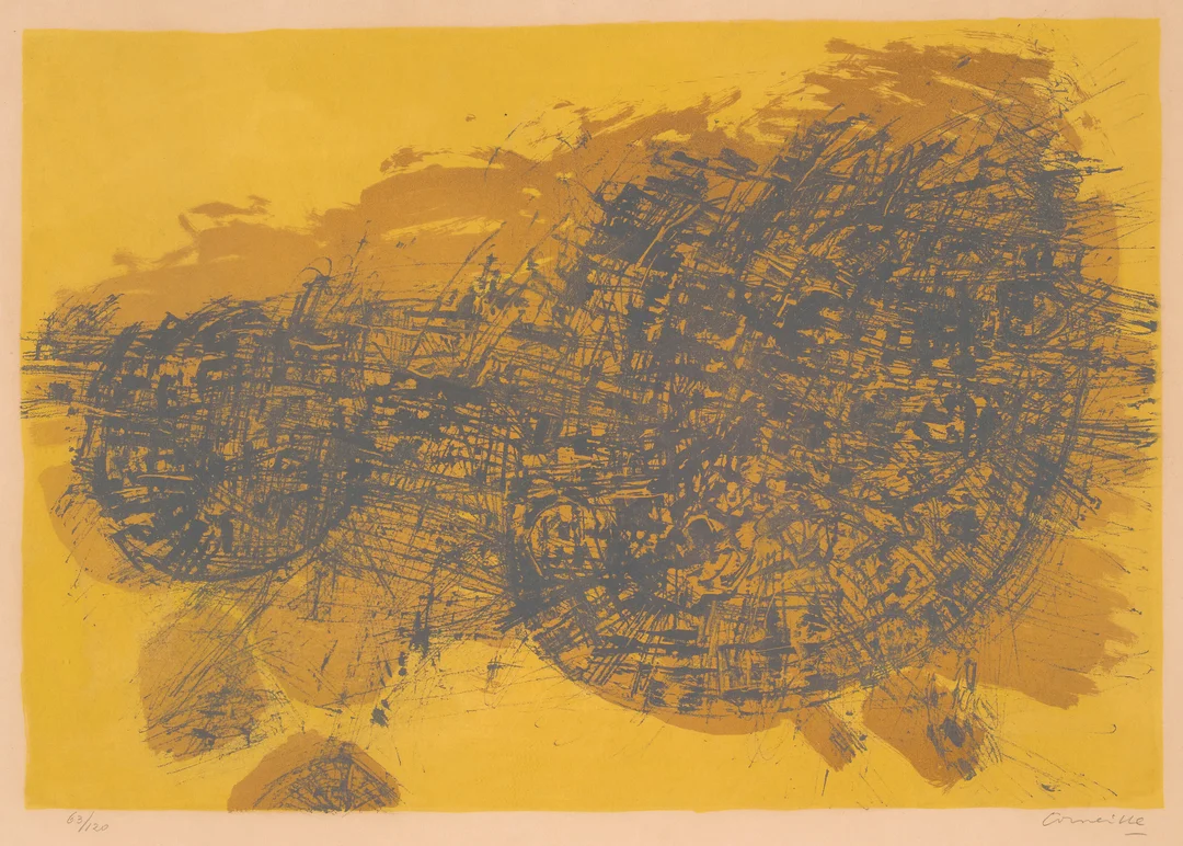 Corneille, Guillaume — "Fol Eté" 1958 — Kunst/Grafikk — Blomqvist