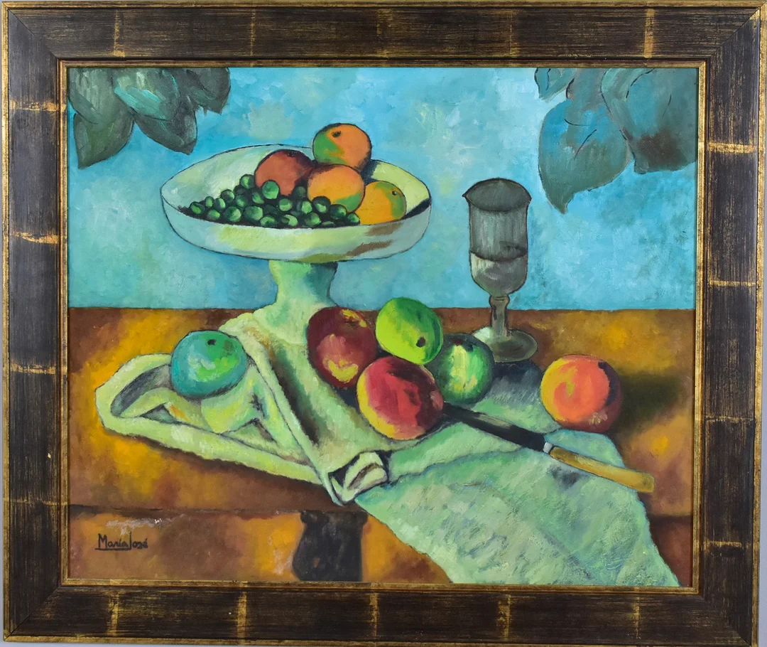 OIDENTIFIERAD KONSTNÄR. Olja på duk. — Paintings — Halmstads Auktionskammare