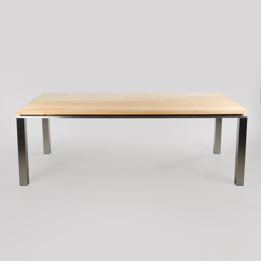 Spisebord af stål og ask. — Dining tables — Bidstrup Auktioner