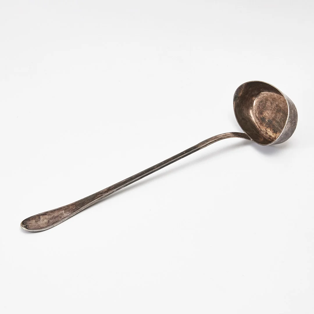SOPPSLEV, silver, Adolf Zethelius (verksam 1803-1839), Stockholm 1807, modell Svensk rund. — Silver — Stockholms Auktionsverk Magasin 5