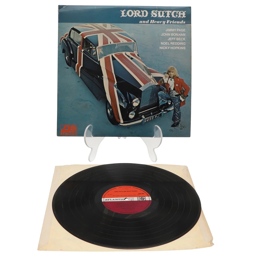 LORD SUTCH & HEAVY FRIENDS – 1970 UK ATLANTIC LP FEATURING JIMMY PAGE, JOHN BONHAM & JEFF BECK. — Audio, Vinyl & Hi-Fi — Lawrences Auctioneers