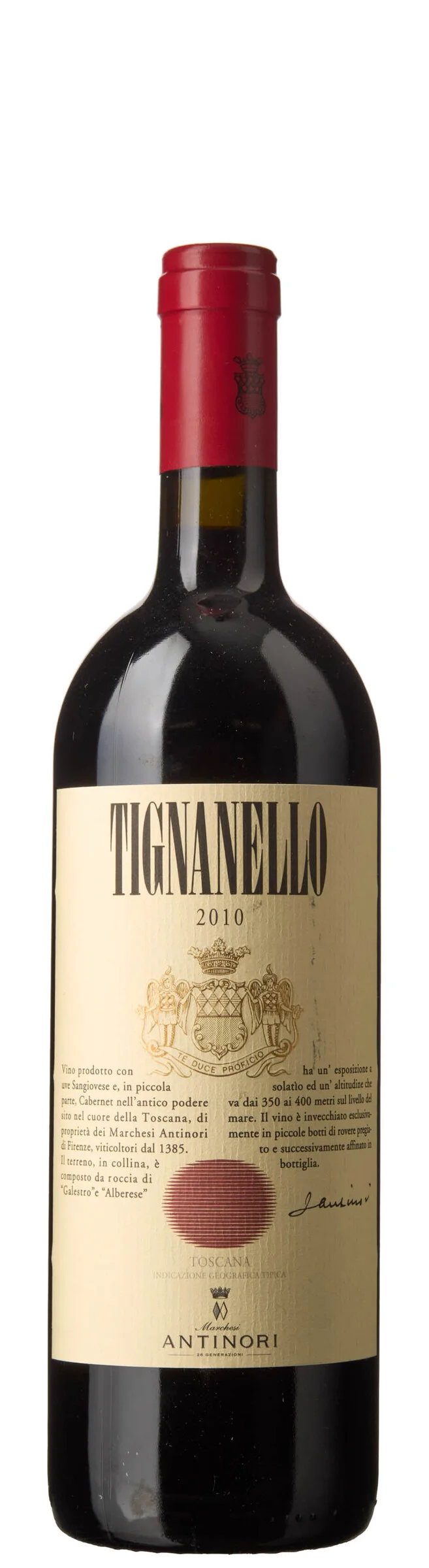 1 x Tignanello 2010, Antinori — 1 x Tignanello 2010, Antinori — Vin/Vin — Blomqvist