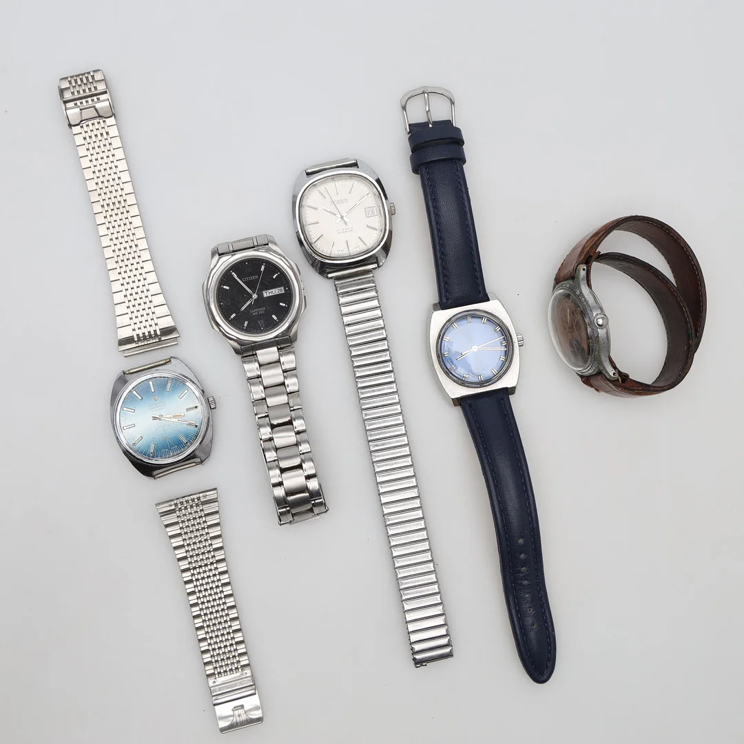 ARMBANDSUR 5 stycken. — Wristwatches — Borås Auktionshall