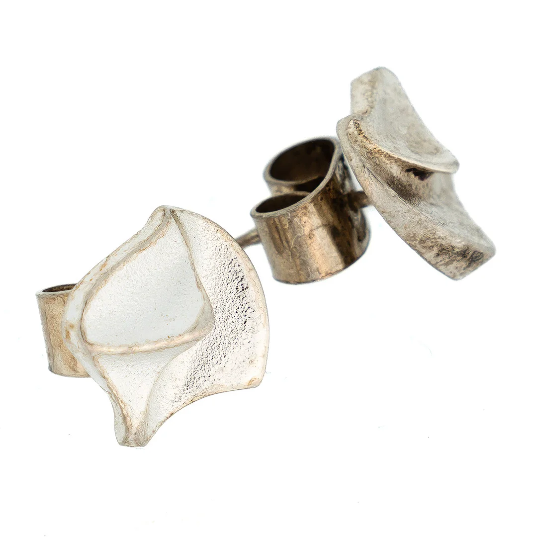 BJÖRN WECKSTRÖM. Örhängen, Ett par, "Fylgia" Sterling Silver, Lapponia. — Earrings — Norrlands Auktionsverk