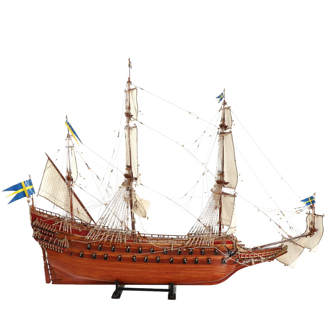 'Wasa' model ship made by Werner Kalk — Hobby and collectibles/Nautical collectibles — Lauritz