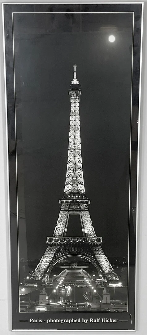 RALF UICKER, EFTER, Paris Eiffeltornet, tryck. — Other — Roslagens Auktionsverk