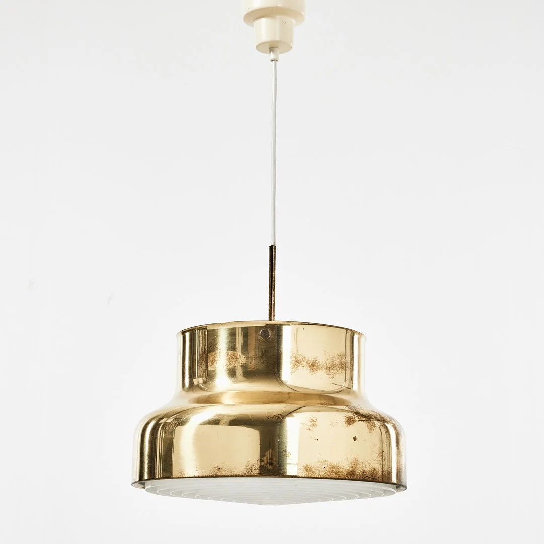 TAKLAMPA, "Bumling", Ateljé Lyktan, Åhus, mässing. — Ceiling lights — Stockholms Auktionsverk Magasin 5
