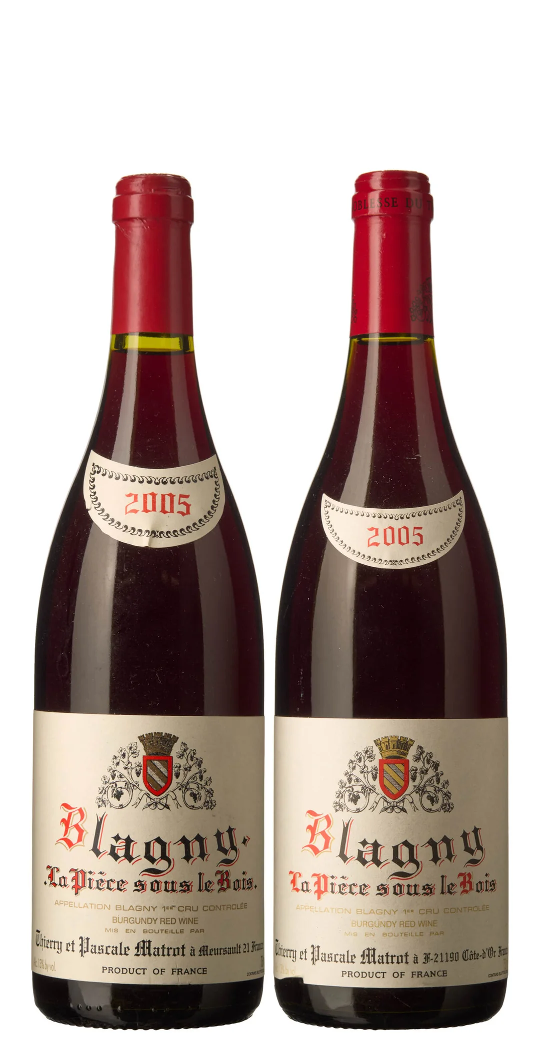 2 x Blagny 1er Cru La Piece sous le Bois 2005, Thierry et Pascale Matrot — 2 x Blagny 1er Cru La Piece sous le Bois 2005, Thierry et Pascale Matrot — Vin/Vin — Blomqvist