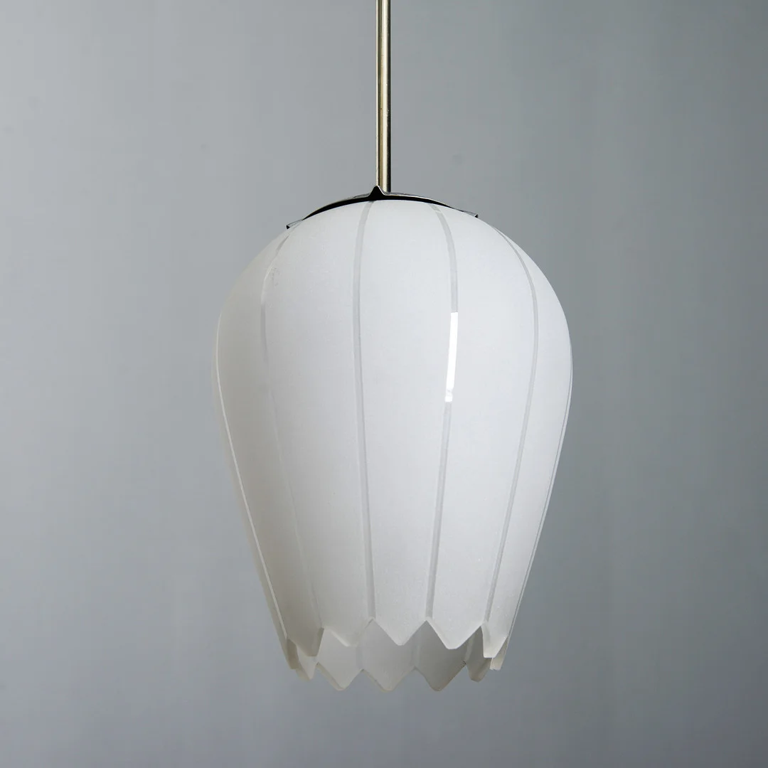 HARALD NOTINI. Taklampa, modell 11379, Böhlmarks, 1940-tal. — Ceiling lights — Formstad Auktioner