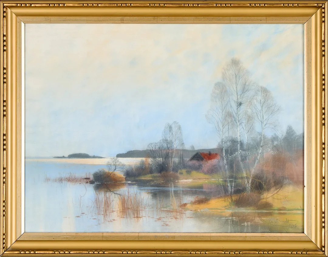 CARL BRANDT. Höstlandskap. — Paintings — Uppsala Auktionskammare