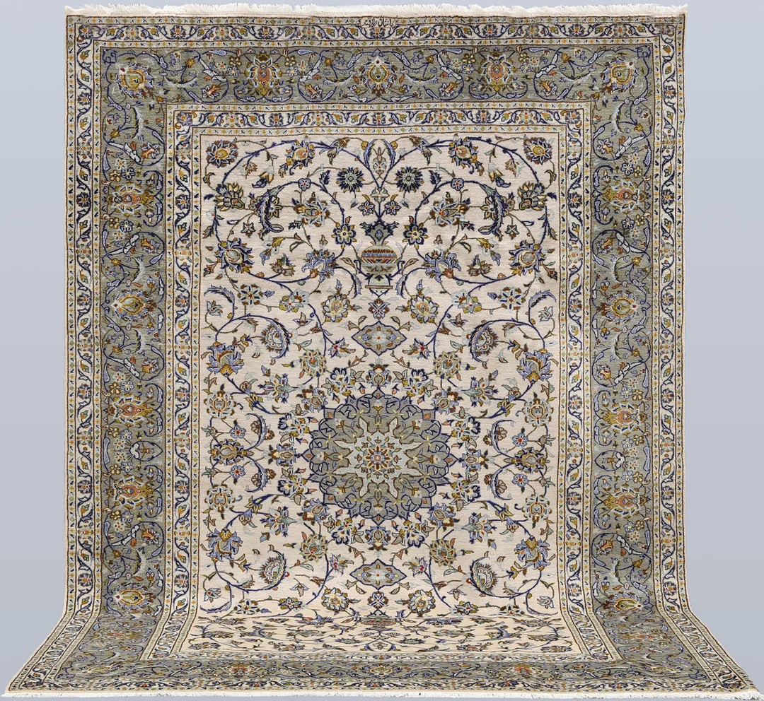 ORIENTMATTA. Ljus Keshan, 215 x 223 cm. — Carpets — Gomér & Andersson Nyköping