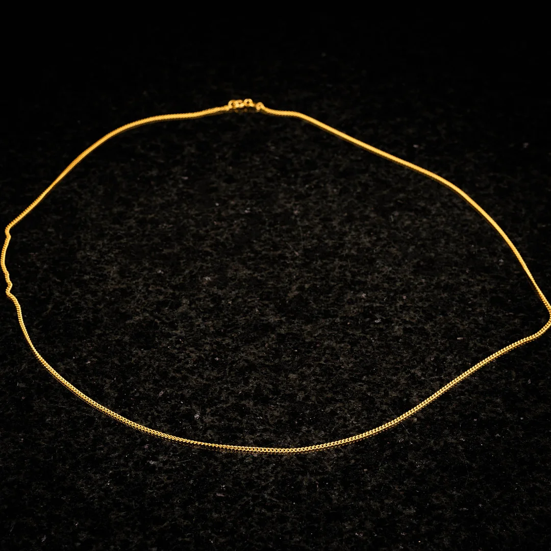 HALSKEDJA, Guld 18K, 1900-tal. — Necklace — Norrlands Auktionsverk