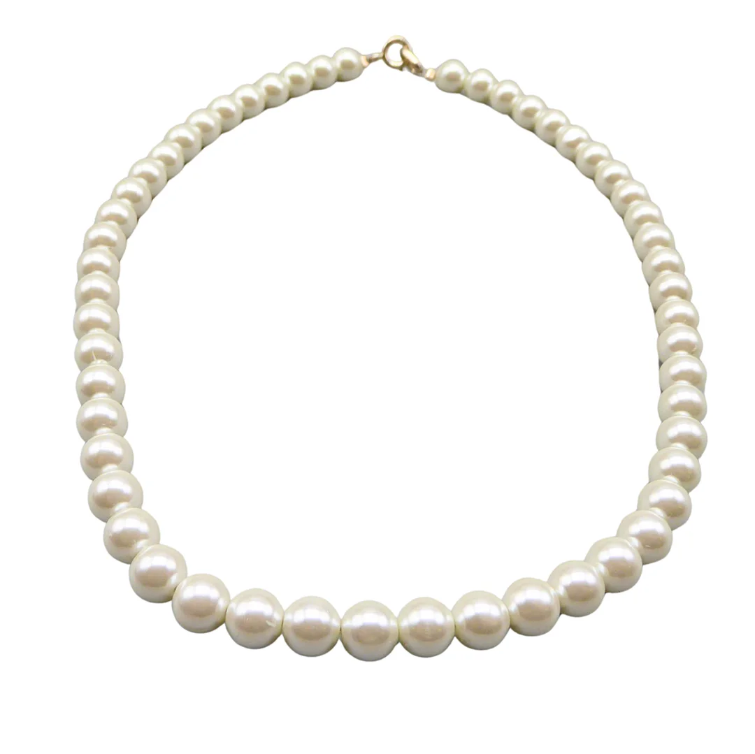 PERLENKETTE MIT 925ER SILBERVERSCHLUSS. — Necklace — Auktionshaus Stuber's Hammerschlag