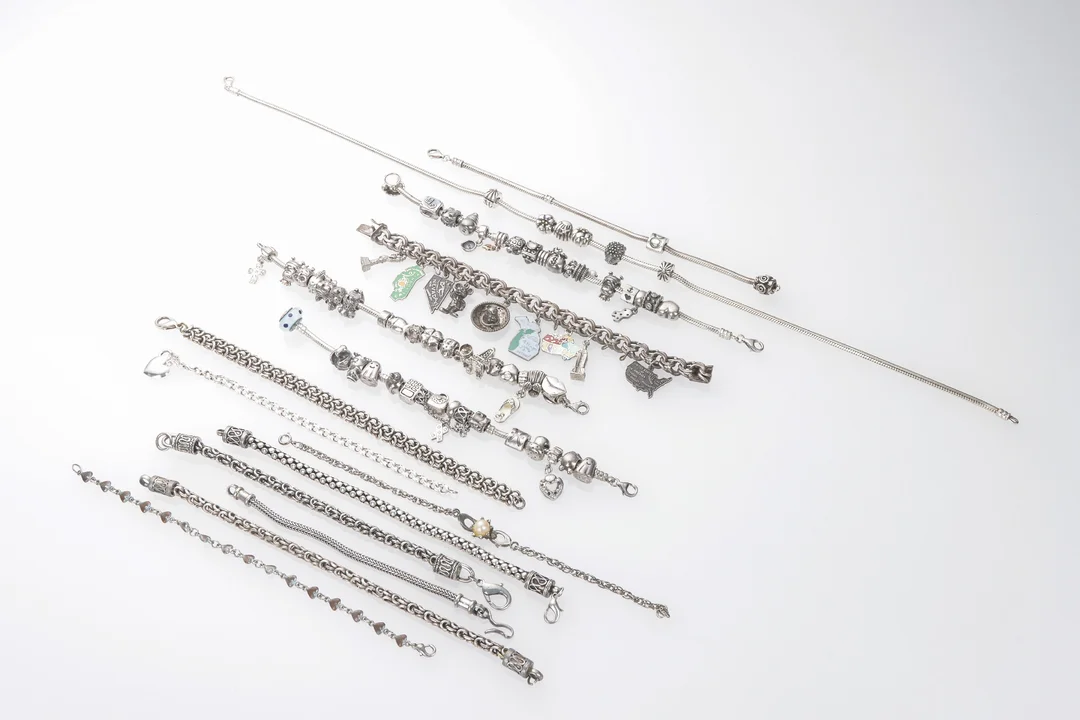 Pandora etc. Bracelets and necklaces (14) — Jewellery/Other jewellery — Lauritz