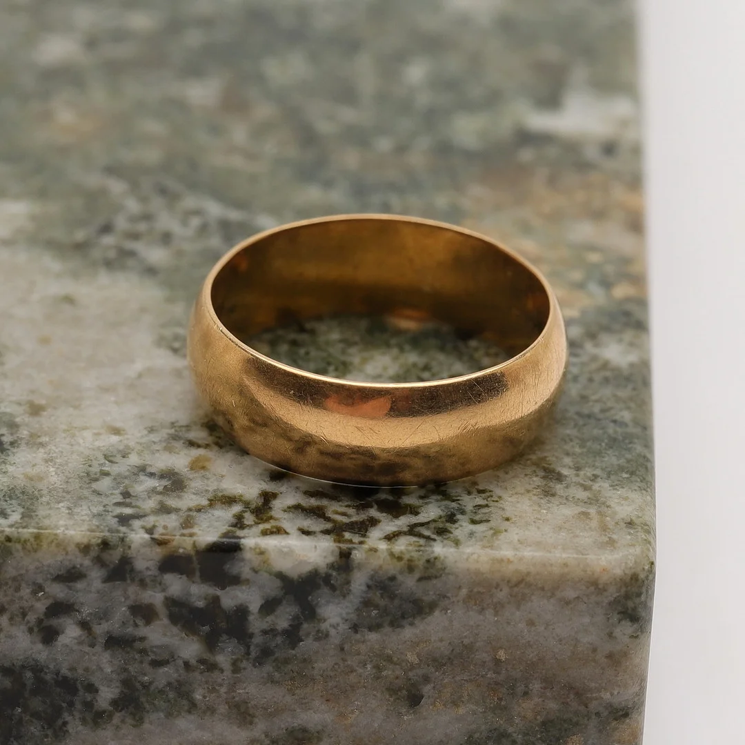 RING, 18k guld, totalvikt ca 4,86g. — Rings — Gomér & Andersson Norrköping