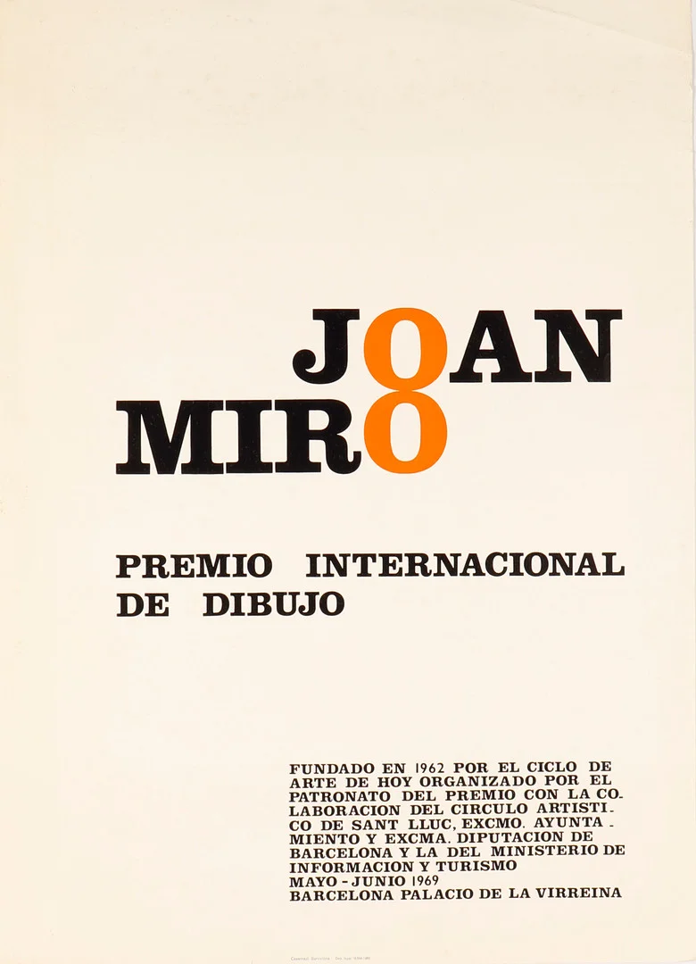 PACO CASAMAJÓ. "8 Premio Internacional de Dibujo. Joan Miró". — Engravings & Prints — Barcelona Auctions
