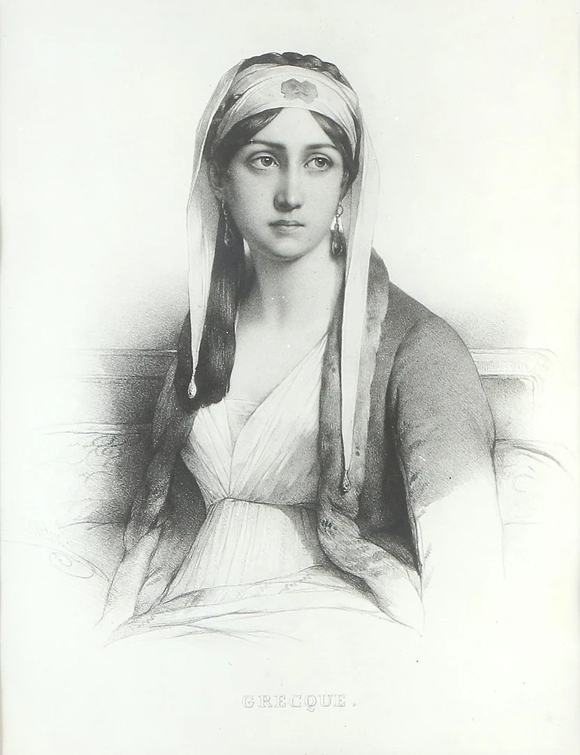 GRAFISKT BLAD. "Grecque". — Engravings & Prints — Skånes Auktionsverk