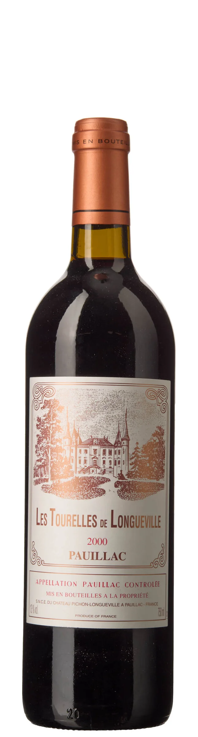 1 x Les Tourelles de Longueville 2000, Chateau Pichon Longueville Baron — 1 x Les Tourelles de Longueville 2000, Chateau Pichon Longueville Baron — Vin/Vin — Blomqvist