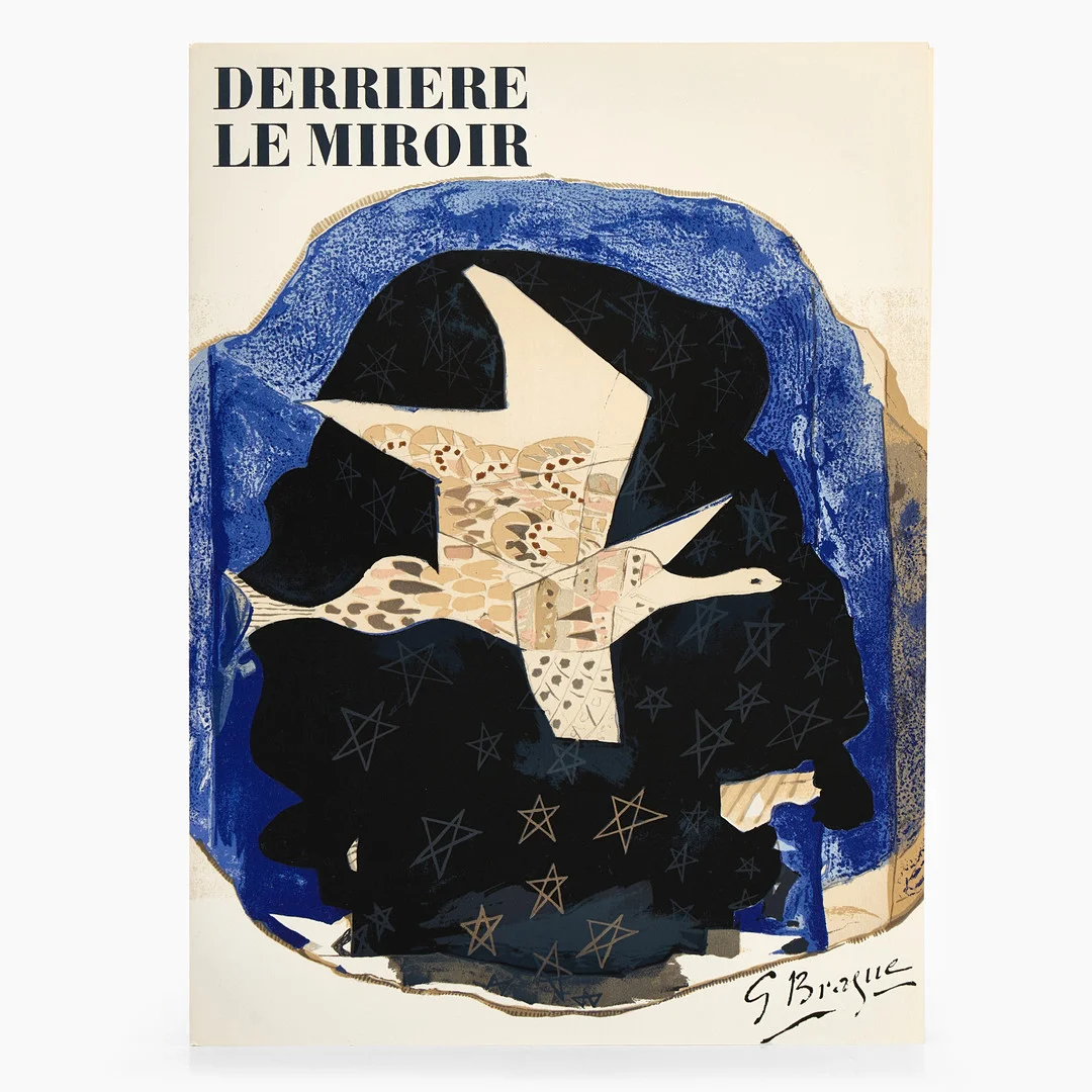 GEORGES BRAQUE. efter, Derrière le miroir nr 115, innehållande färglitografier från 1959, bland annat 1 dubbelsidig. — Engravings & Prints — Crafoord Auktioner Stockholm