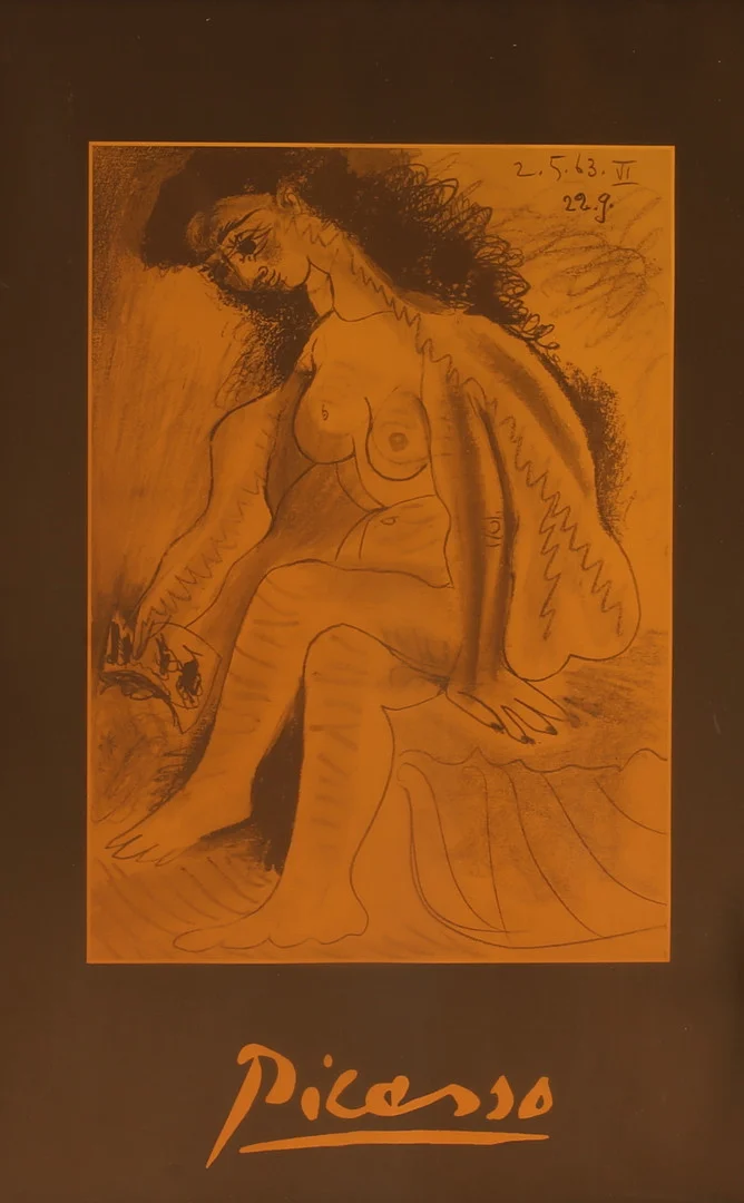 PABLO PICASSO. Efter, tryck. — Engravings & Prints — RA Auktionsverket Norrköping