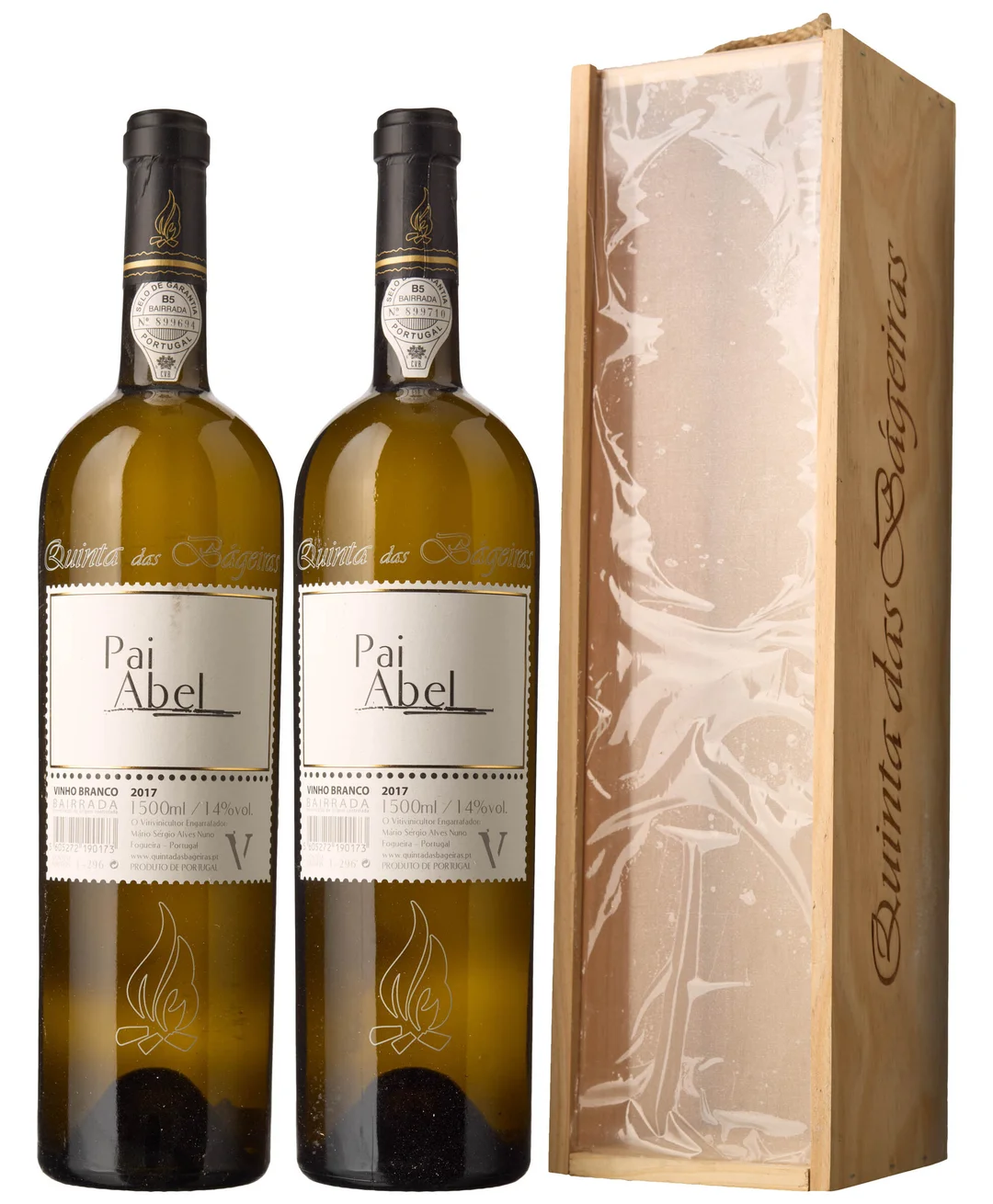 2 x MAG Bairrada Branco Pai Abel 2017, Quinta das Bageiras (OWC) — 2 x MAG Bairrada Branco Pai Abel 2017, Quinta das Bageiras (OWC) — Vin/Vin — Blomqvist