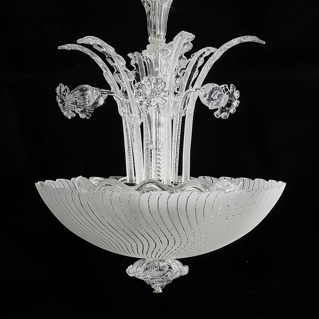 TAKARAMUR, Venetiansk stil, Fritz Kurz, Orrefors, 1940-tal. — Ceiling lights — Metropol Auktioner