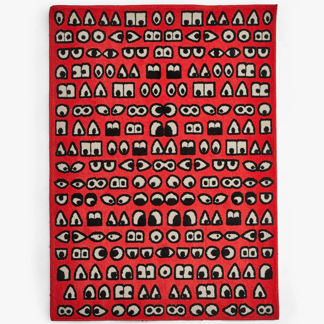 WALTER VAN BEIRENDONCK X IKEA. Matta, Limited Edition 2016, ca 197 x 142 cm. — Other — Crafoord Auktioner Stockholm