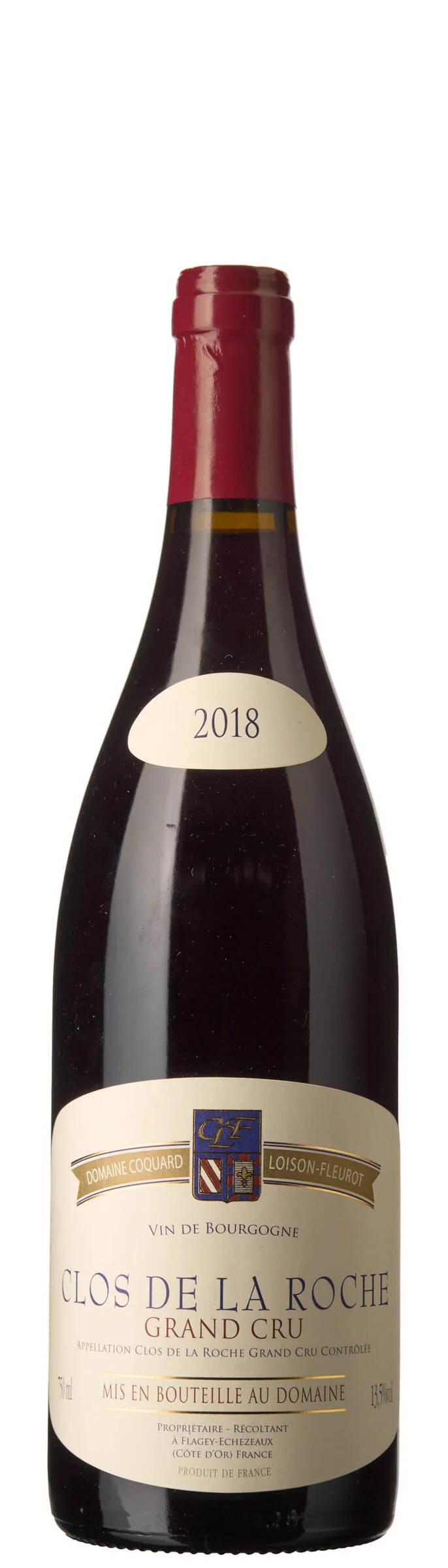 1 x Clos de la Roche Grand Cru 2018, Coquard Loison-Fleurot — 1 x Clos de la Roche Grand Cru 2018, Coquard Loison-Fleurot — Vin/Vin — Blomqvist