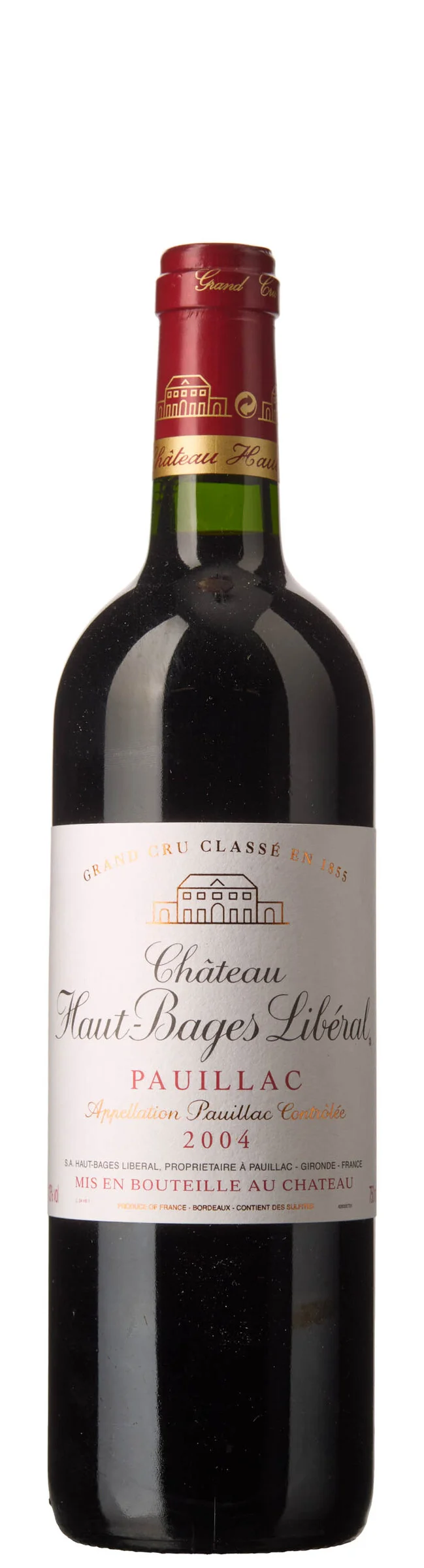1 x Chateau Haut Bages Liberal 2004 — 1 x Chateau Haut Bages Liberal 2004 — Vin/Vin — Blomqvist