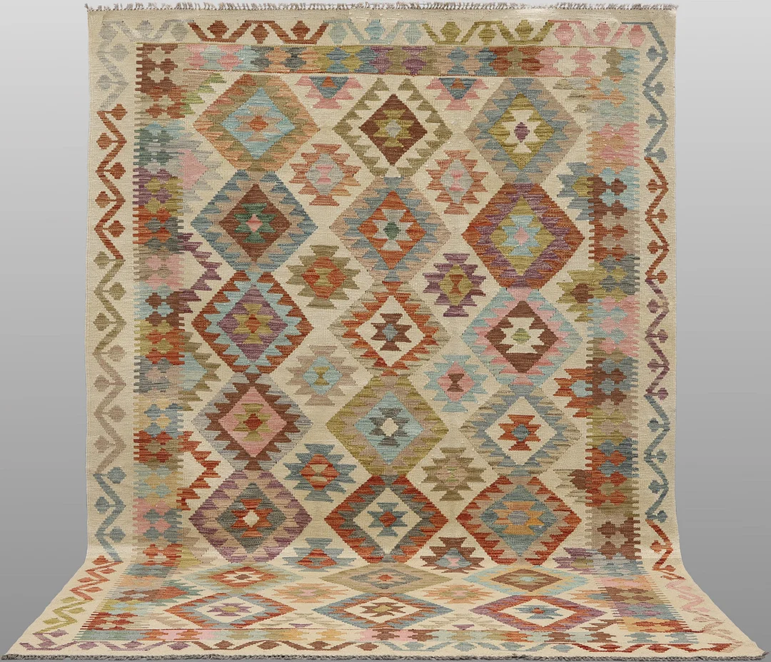 MATTA, Kelim, cirka 301 x 197 cm. — Oriental Carpets & Textiles — RA Auktionsverket Norrköping