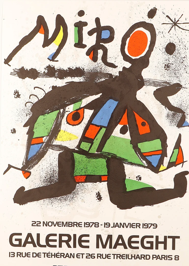 JOAN MIRÓ. "Galerie Maeght". — Engravings & Prints — Barcelona Auctions