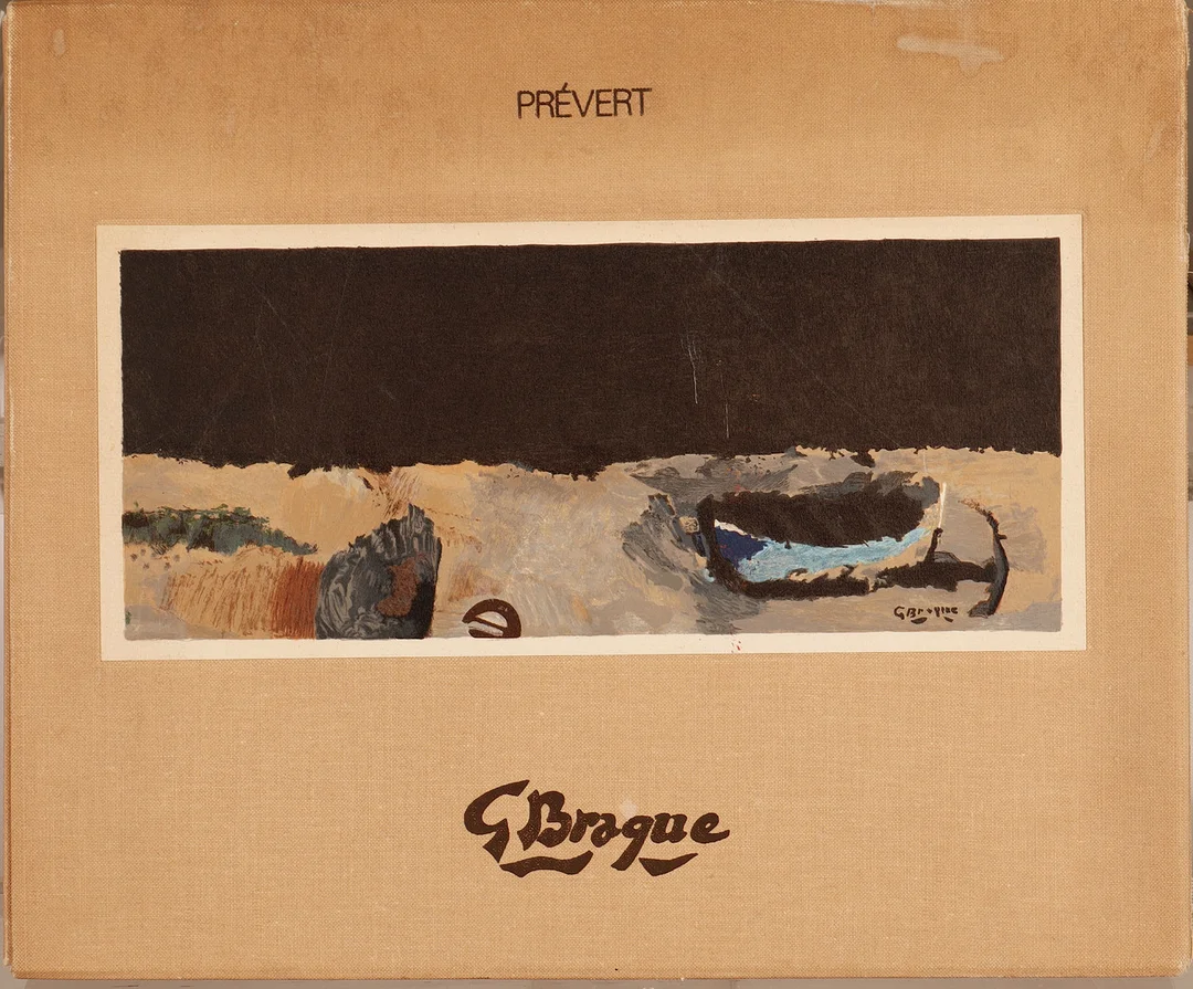 GEORGES BRAQUE Y JACQUES PREVERT. "Varengeville". — Books — Barcelona Auctions