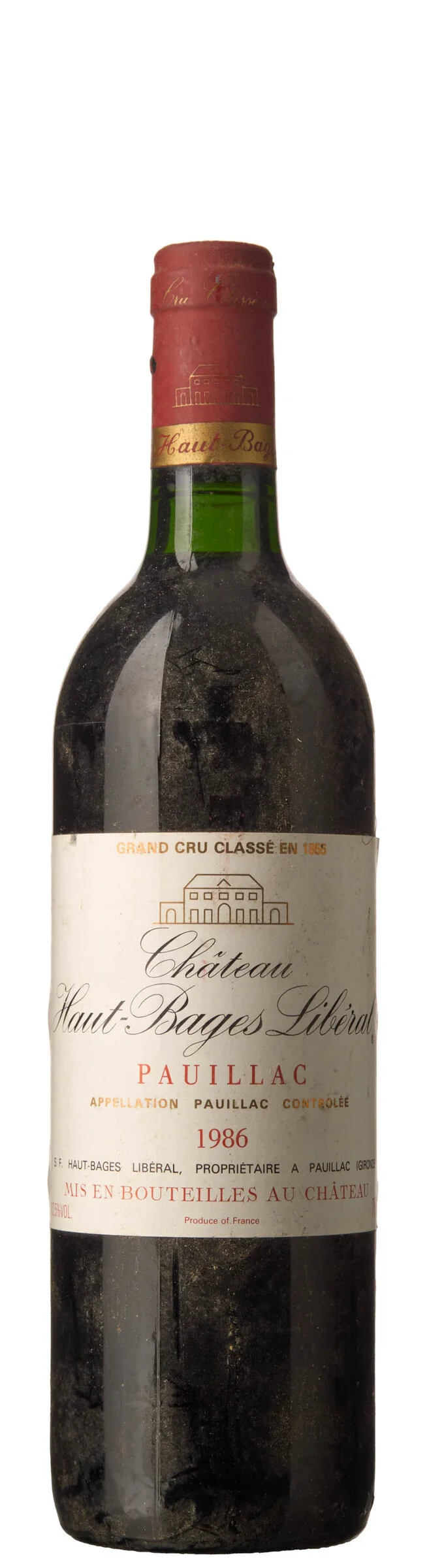 1 x Chateau Haut Bages Liberal 1986 — 1 x Chateau Haut Bages Liberal 1986 — Vin/Vin — Blomqvist