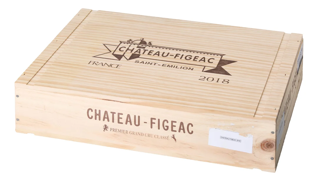 6 x Chateau Figeac 2018 (OWC) — 6 x Chateau Figeac 2018 (OWC) — Vin/Vin — Blomqvist