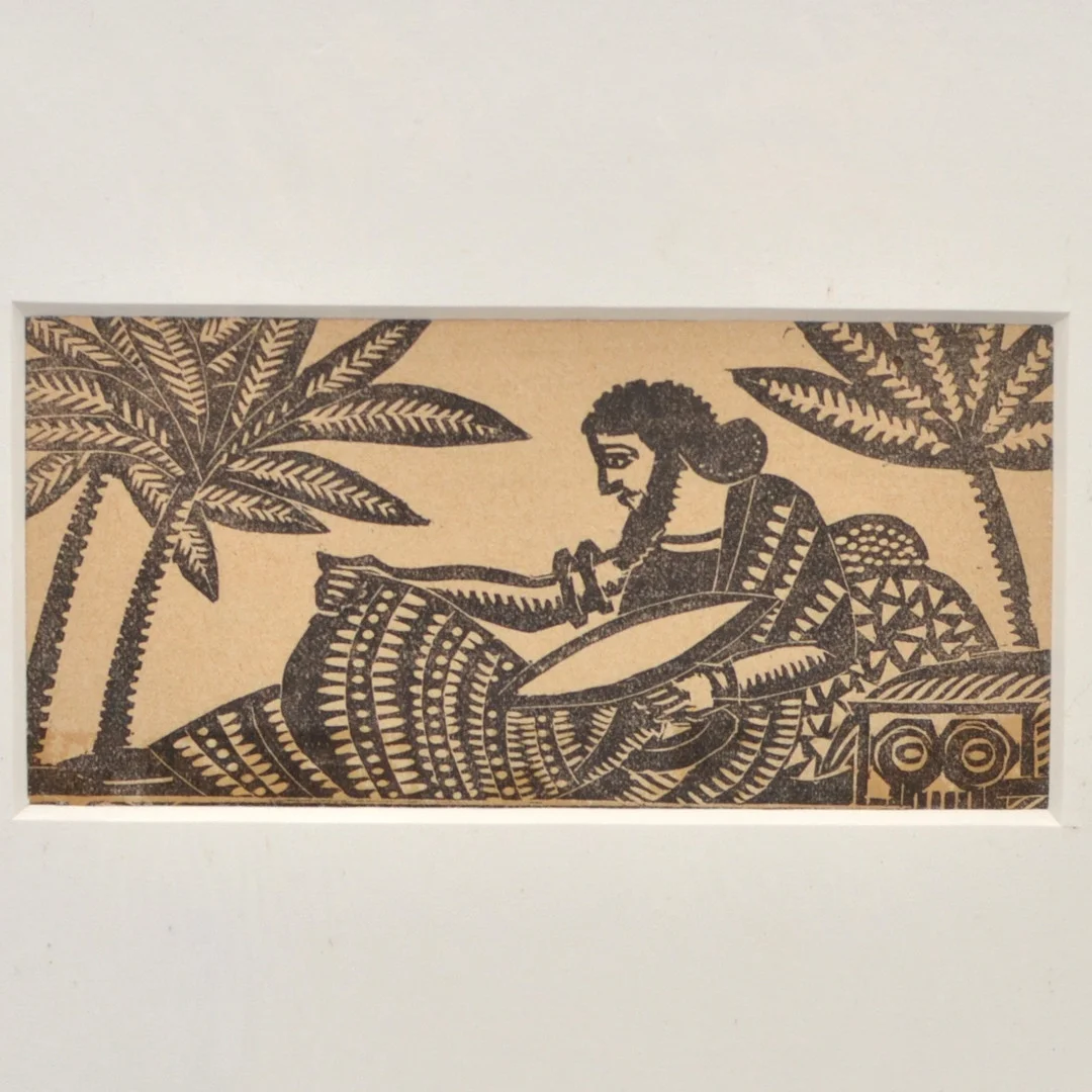 JEAN ALEXIS MORIN (1877 - 1940). "JEAN-MORIN", ORIGINAL HOLZSCHNITT, OHNE TITEL, 1934, IM PASSEPARTOUT. — Engravings & Prints — Kunst- und Auktionshaus Kleinhenz