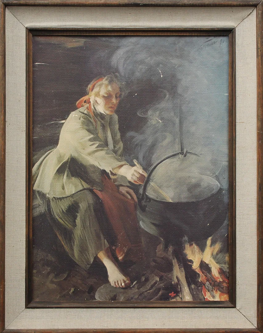 REPRODUKTIONSTRYCK, efter Anders Zorn. — Other — Kalmar Auktionsverk
