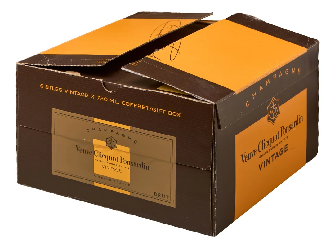 6 x Champagne Vintage Brut 2008, Veuve Clicquot Ponsardin (OCB) — 6 x Champagne Vintage Brut 2008, Veuve Clicquot Ponsardin (OCB) — Vin/Vin — Blomqvist