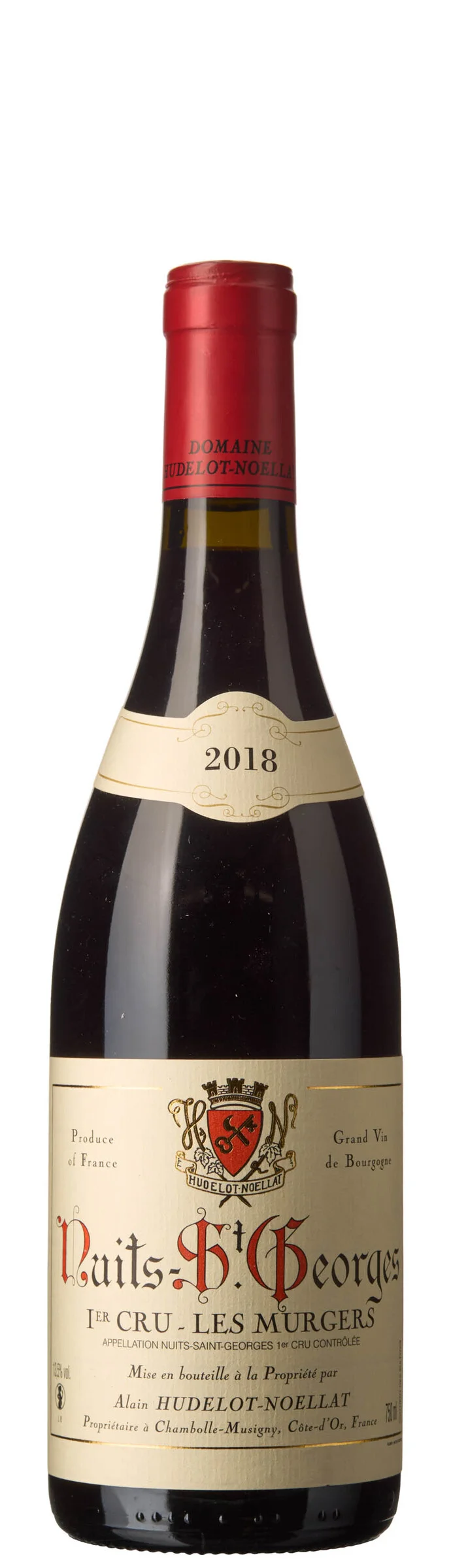 1 x Nuits-St. Georges 1er Cru Les Murgers 2018, Alain Hudelot-Noëllat — 1 x Nuits-St. Georges 1er Cru Les Murgers 2018, Alain Hudelot-Noëllat — Vin/Vin — Blomqvist