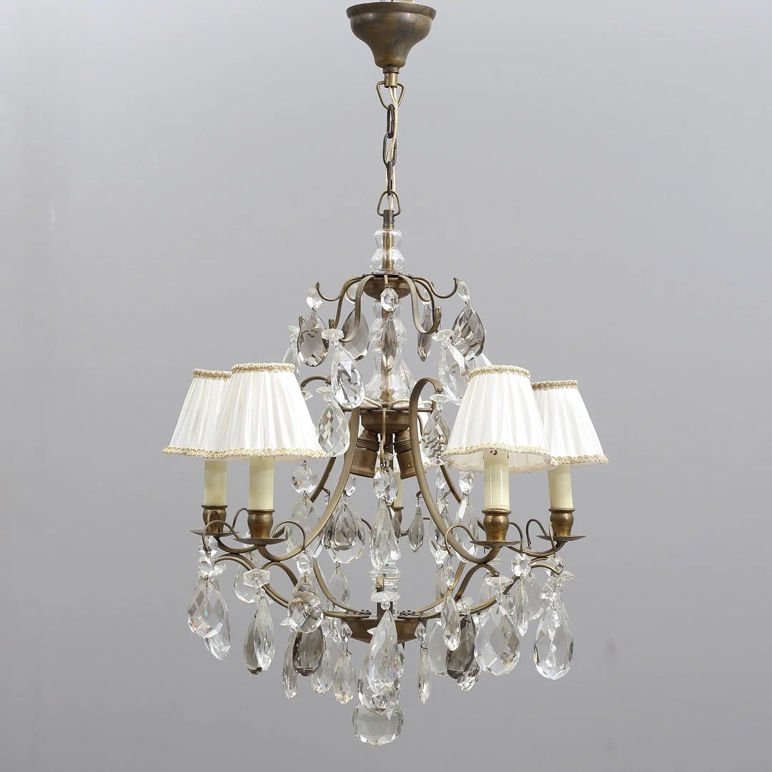 LJUSKRONA, barock stil, 1900-tal. — Chandeliers — Auktionshuset Thelin & Johansson