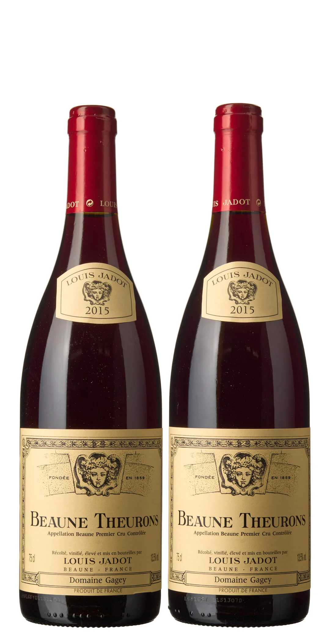 2 x Beaune 1er Cru Theurons 2015, Domaine Gagey / Louis Jadot — 2 x Beaune 1er Cru Theurons 2015, Domaine Gagey / Louis Jadot — Vin/Vin — Blomqvist
