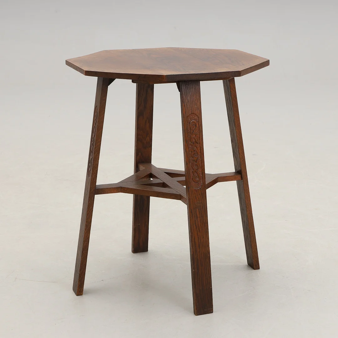 SIDOBORD, ek, 1900-tal. — Tables — Crafoord Auktioner Malmö