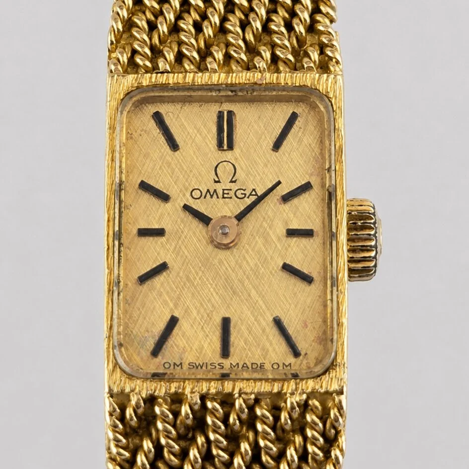 OMEGA-DAMENARMBANDUHR - Schweiz, ca. 1970er Jahre, Gelbgold 750. — Wristwatches — Auktionshaus Blank
