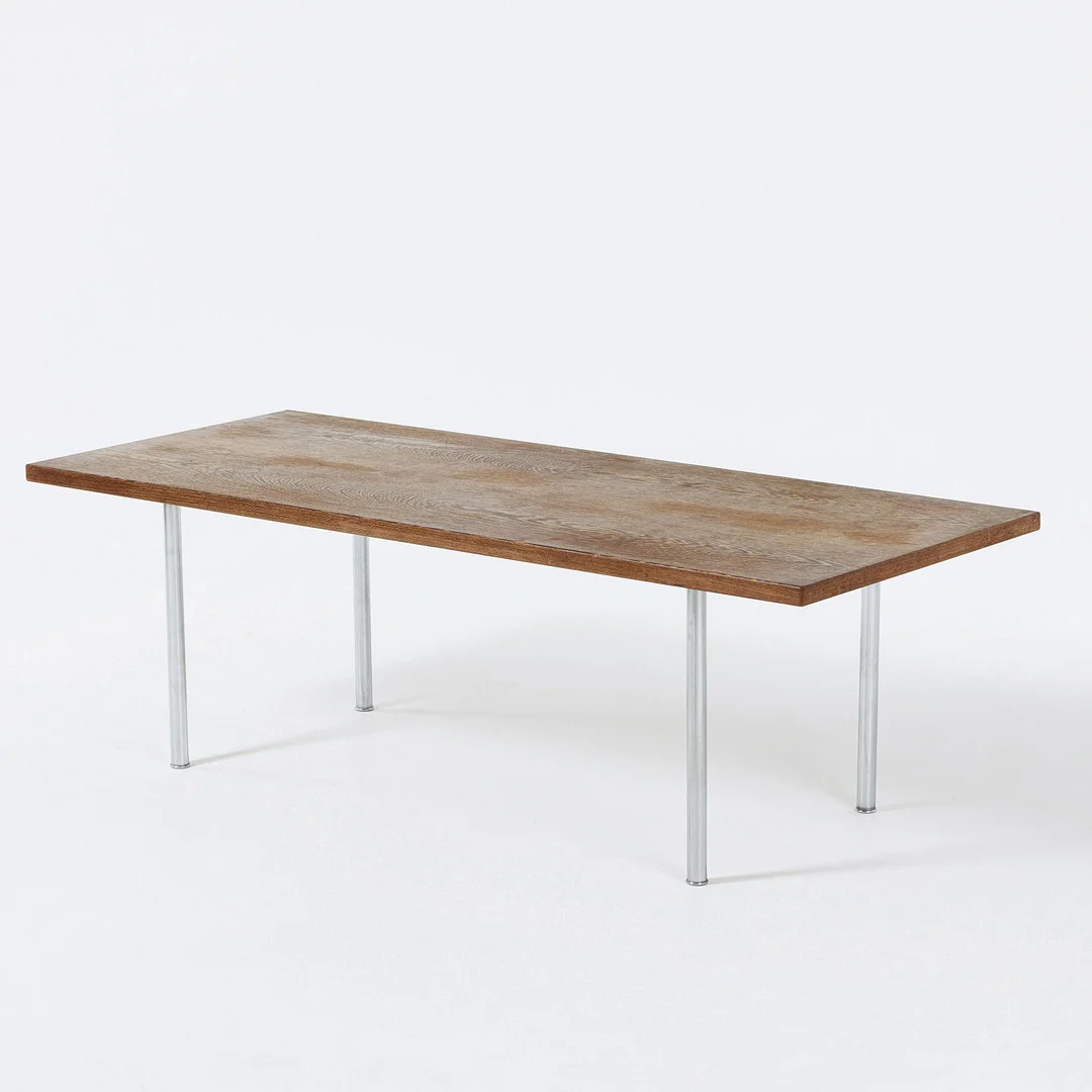 HANS J WEGNER. Soffbord, Andreas Tuck, Danmark, 1960-tal, modell "AT-12", stål och wenge. — Coffee Tables — Stockholms Auktionsverk Magasin 5