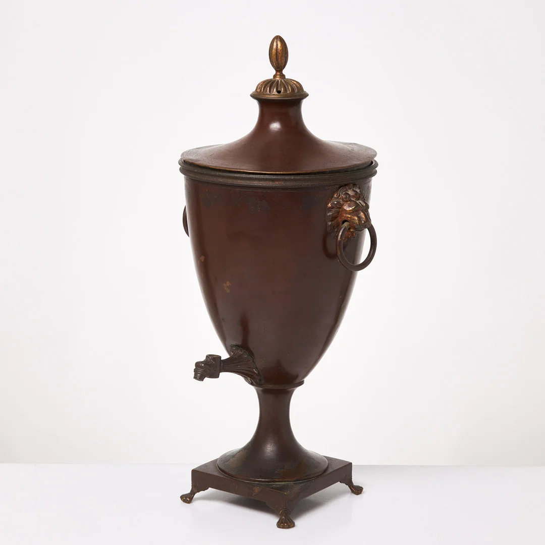 OTTO FREDRIC RICHMAN. Samovar, Empire, 1800-talets första hälft, Falun. — Miscellaneous — Stockholms Auktionsverk Sickla