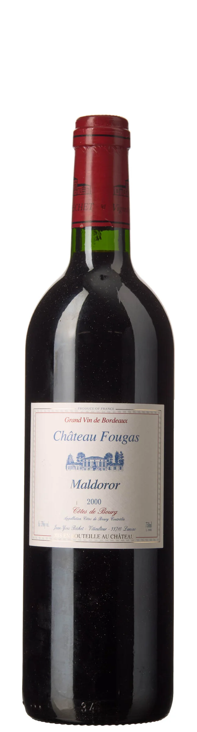 1 x Chateau Fougas Maldoror 2000 — 1 x Chateau Fougas Maldoror 2000 — Vin/Vin — Blomqvist