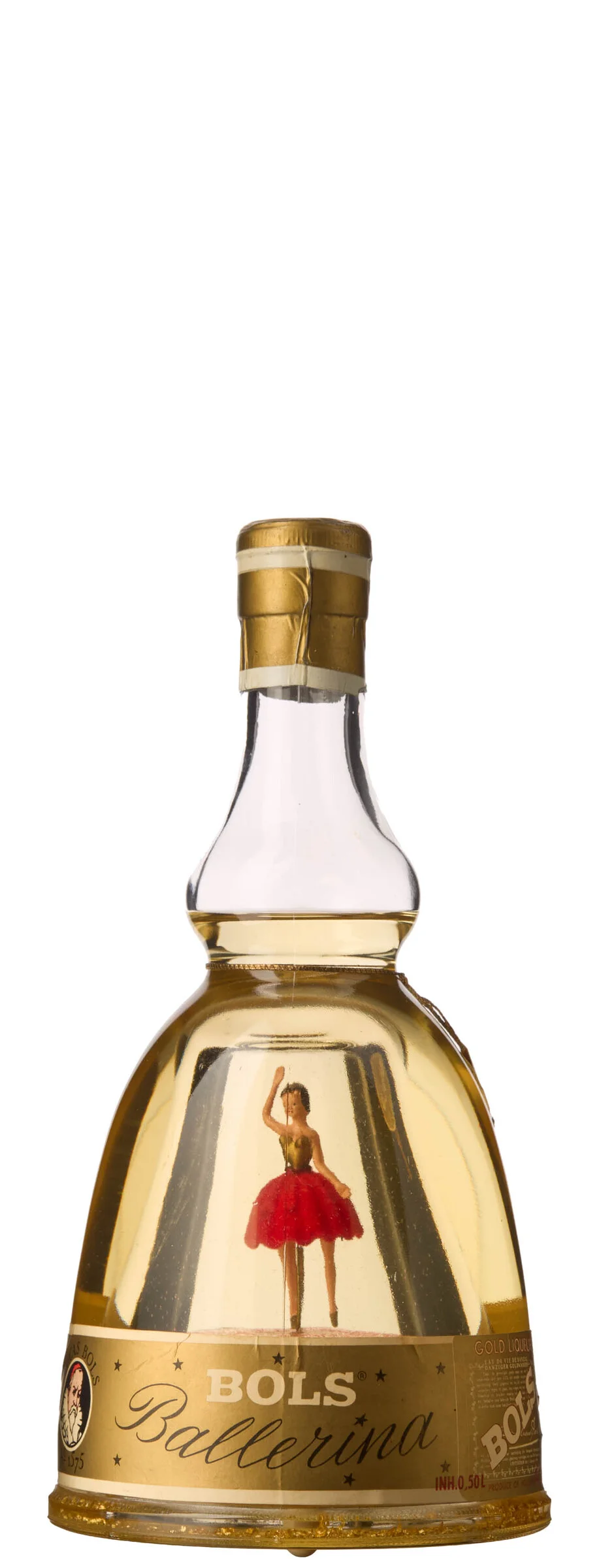 1 x 0,5 l Bols Gold Liqueur Danziger Goldwasser Ballerina — 1 x 0,5 l Bols Gold Liqueur Danziger Goldwasser Ballerina — Vin/Brennevin — Blomqvist