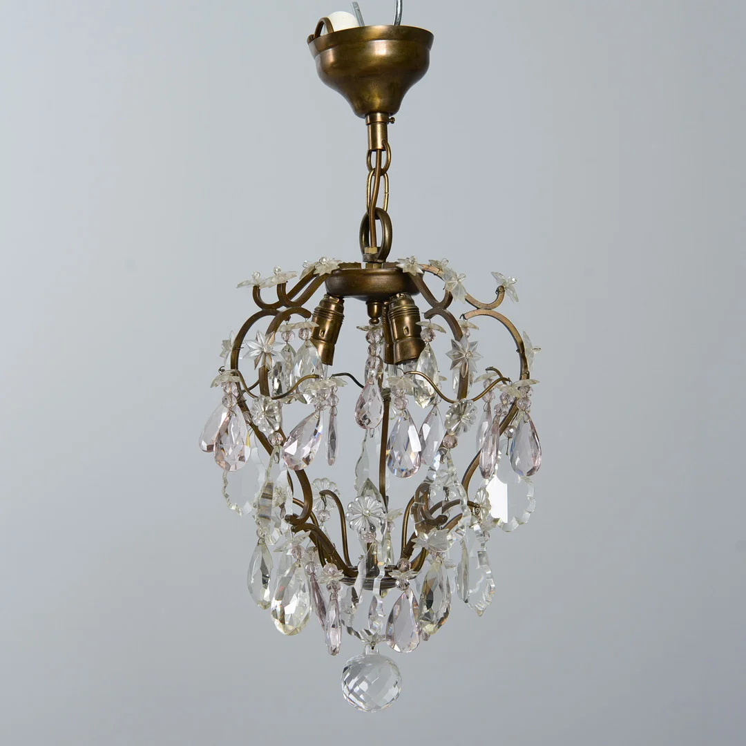 TAKLAMPA, Swedish grace, 1920-tal. — Chandeliers — Formstad Auktioner
